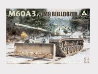 2137 Takom Танк M60A3 с бульдозером М9 (1:35)