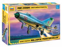 7202 Звезда Советский истребитель МиГ-21ПФМ (ограниченная серия) (1:72)