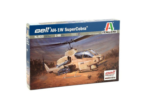 833 Italeri Американский вертолет AH-1W Super Cobra (1:48)