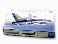02838 Trumpeter Самолет North American F-100C Super Sabre (1:48)