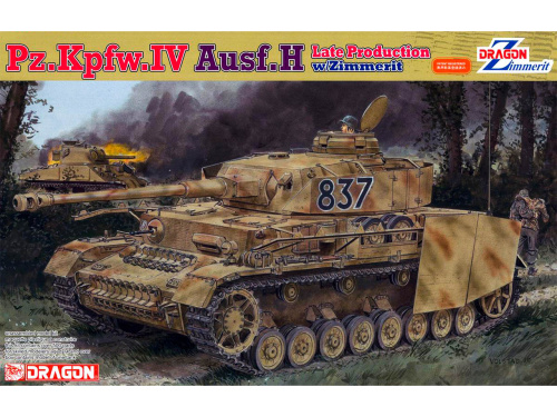 6560 Dragon Немецкий средний танк Pz.Kpfw.IV Ausf.H (1:35)