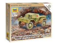 6229 Звезда Британский бронеавтомобиль "Динго" (1:100)