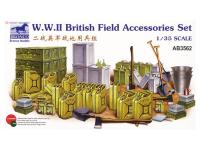 AB3562 Bronco WWII Набор британского полевого снаряжения (1:35)
