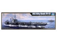 06714 Trumpeter Авианосец USS Kitty Hawk CV-63 (1:700)