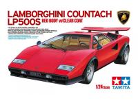 25419 Tamiya Lamborghini Countach LP500S с фигурой водителя (1:24)