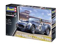 07669 Revell Автомобиль '62 Shelby Cobra 289 (1:25)