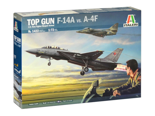 1422 Italeri Самолёты F-14A против A-4F "Top Gun" (1:72)