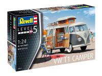 07674 Revell Микроавтобус Фольксваген T1 Camper (1:24) 07674 Revell Микроавтобус Фольксваген T1 Camper (1:24)