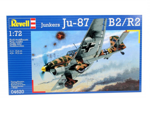 04620 Revell Немецкий пикирующий бомбардировщик Ju 87 B-2 / R-2 Stuka (1:72)