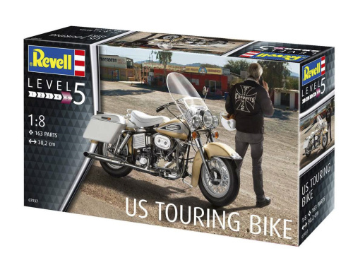 07937 Revell Американский туристический мотоцикл (1:8)
