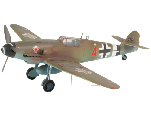 04160 Revell Немецкий истребитель Messerschmitt Bf.109 (1:72)