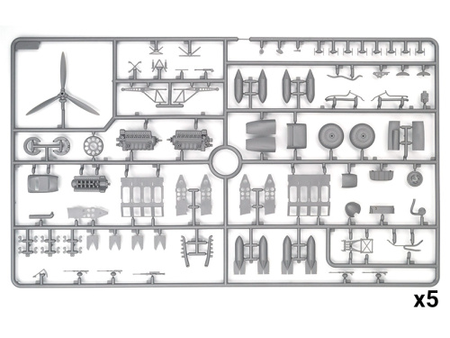 48260 ICM Немецкий буксировщик планеров He 111Z-1 Zwilling, II МВ (1:48)