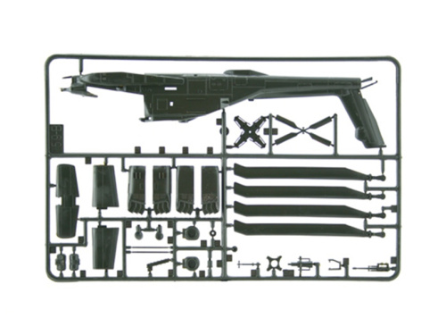 0159 Italeri Вертолет AH-64A Apache (1:72)