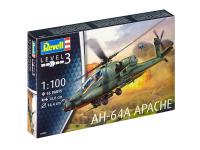 04985 Revell Американский ударный вертолет AH-64 «Apache» (1:100)