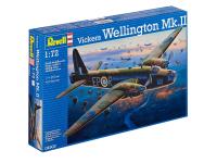 04903 Revell британский двухмоторный бомбардировщик Vickers Wellington Mk.II (1:72)