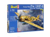 04171 Revell Немецкий истребитель Focke Wulf FW 190 А-8/R-11 (1:72) 04171 Revell Немецкий истребитель Focke Wulf FW 190 А-8/R-11 (1:72)