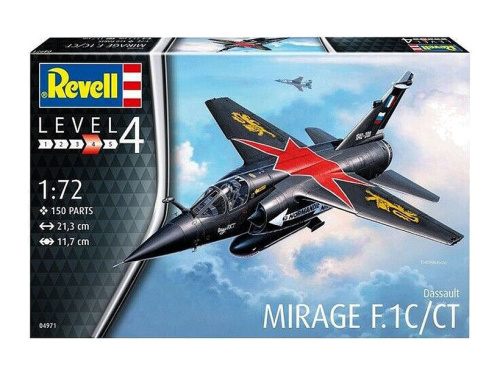 04971 Revell Лёгкий многоцелевой истребитель Dassault Mirage F.1C/CT (1:72)