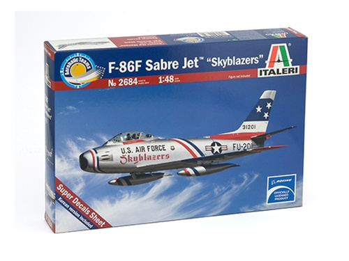 2684 Italeri Самолёт F-86F Sabre Jet группы "Skyblazers" (1:48)