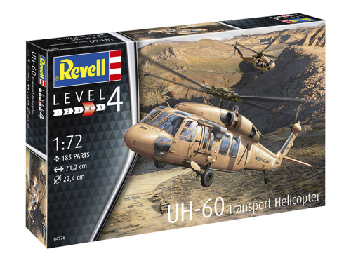 04976 Revell Американский транспорный вертолёт UH-60 (1:72)
