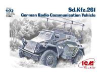 72441 ICM Sd.Kfz.261, германский бронеавтомобиль радиосвязи (1:72)