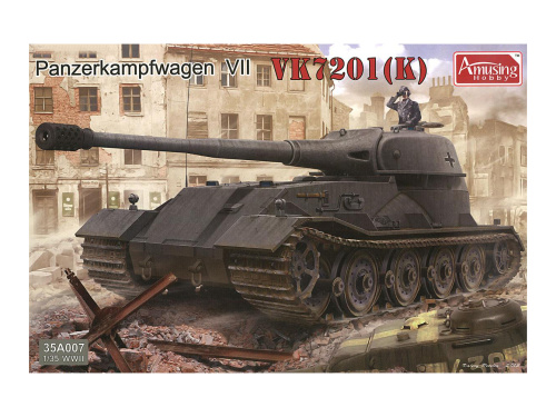 35A007 Amusing Hobby Немецкий танк Panzerkampfwagen VK7201 (K) (1:35)
