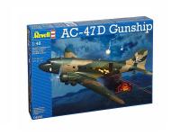 04926 Revell Американский самолёт AC-47D Gunship (1:48) 04926 Revell Американский самолёт AC-47D Gunship (1:48)