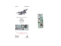 072005 Фототравление Микродизайн МиГ-31 интерьер (Звезда) цветные приборные доски (1:72) 072005 Фототравление Микродизайн МиГ-31 интерьер (Звезда) цветные приборные доски (1:72)