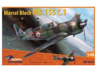 DW48021 Dora Wings Истребитель Marcel-Bloch MB.155С (1:48)