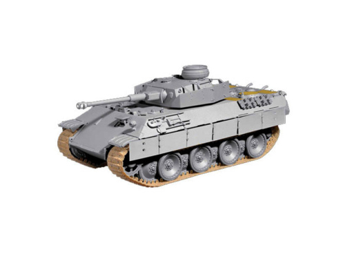 6835 Dragon Немецкий танк Berge-Panther mit aufgesetztem Pz.Kpfw.IV turm als Befehlspanzer (1:35)