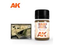 AK-066 AK-Interactive Смывка для нанесения эффектов Africa Korps Wash, 35 мл.