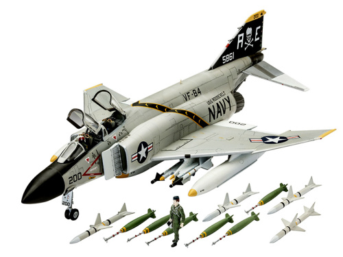 63941 Revell Подарочный набор. Истребитель-бомбардировщик F-4J Phantom II (1:72)