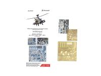 072057 Фототравление Микродизайн AH-64D Apach (Academy, AFV club) (1:72)