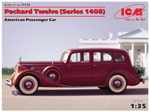 35536 ICM Американский автомобиль Packard Twelve (серии 1408) (1:35)