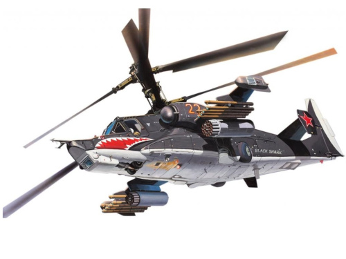 06648 Revell Советский ударный вертолет Ка-50 “Черная акула” (1:100)