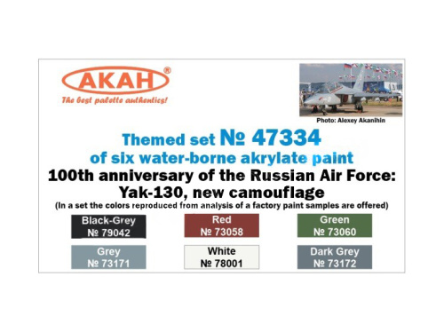 47334 АКАН Набор: 100 лет ВВС: Як-130. (6 шт.)