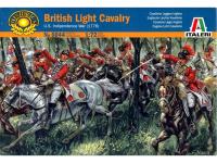 6044 Italeri Британские лёгкие кавалеристы. 17 фигур (Война за независимость США) (1:72)