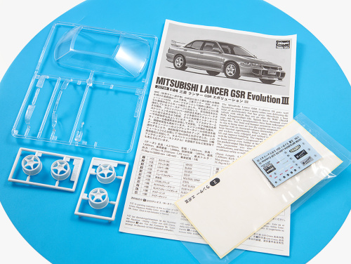 20708 Hasegawa Автомобиль Mitsubishi Lancer GSR Evolution III (1:24)