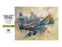 08076 Hasegawa Немецкий пикирующий бомбардировщик Junkers Ju87D "Штука" (1:32)