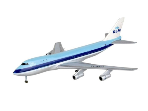 63999 Revell Подарочный набор с пассажирским авиалайнером Боинг 747-200 (1:450)