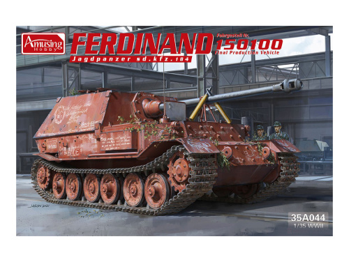 35A044 Amusing Hobby Немецкая САУ Ferdinand Jagdpanzer Sd.kfz.184 (1:35)