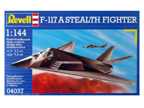 04037 Revell Американский самолет Lockheed F-117 (1:144)