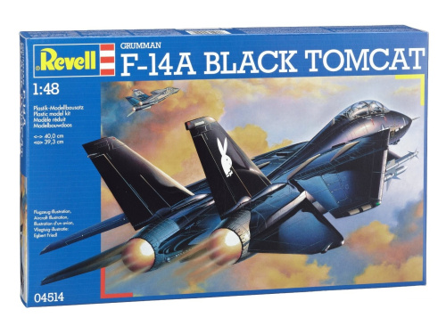 04514 Revell Самолёт Grumman F14 A Black Tomcar (1:48)