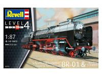 02172 Revell Скоростной паровоз BR01 & Tender 2'2' T32 (1:87)