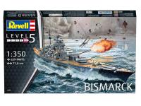 05040 Revell Немецкий линейный корабль Bismarck (1:350)