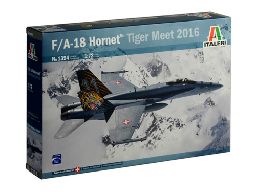 1394 Italeri Самолёт F/A-18 Hornet в ливрее "Tiger Meet 2016" (1:72)