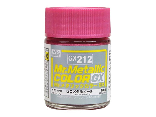 GX212 Mr.Hobby Mr.Metallic Color GX: Персиковый металлик, 18 мл.