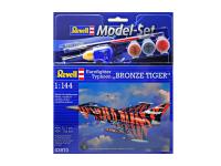 63970 Revell Подарочный набор с моделью истребителя Eurofighter Bronze Tiger (1:144) 63970 Revell Подарочный набор с моделью истребителя Eurofighter Bronze Tiger (1:144)
