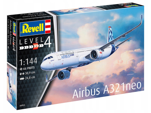 64952 Revell Подарочный набор с моделью самолёта Аэробус A321 Neo (1:144)