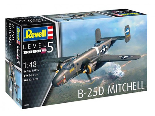 04977 Revell Американский бомбардировщик B-25 Mitchell (1:48)