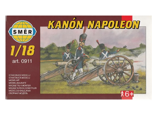 0911 Smer Пушка времен Наполеоновских войн (1:18)